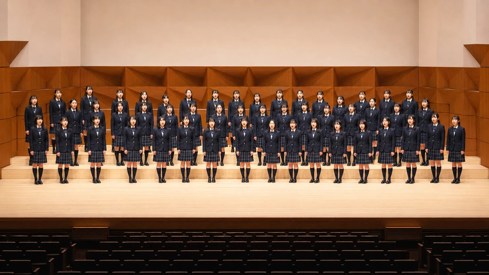 ホールで演奏する吹奏楽部|吹奏楽定期演奏会DVD撮影