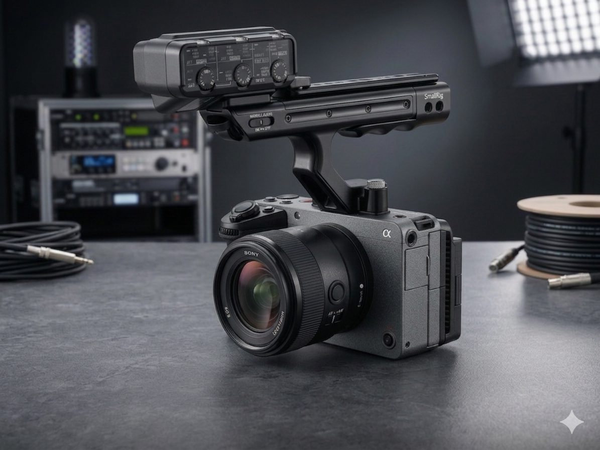 企業動画制作の撮影機材｜Sonyシネマカメラ