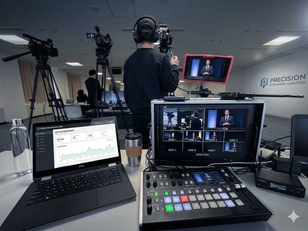 ライブ配信の現場